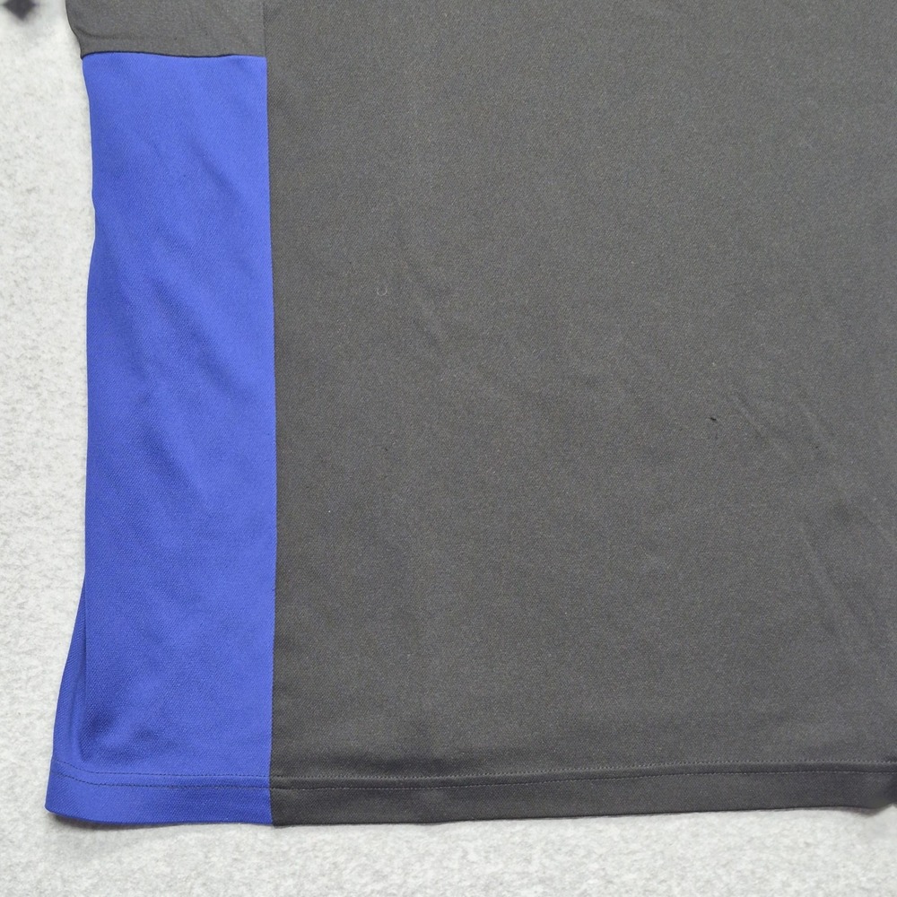 Lacoste Sport Polo Shirt Mens XL Black Blue White Colorblock Performance - Picture 12 of 16